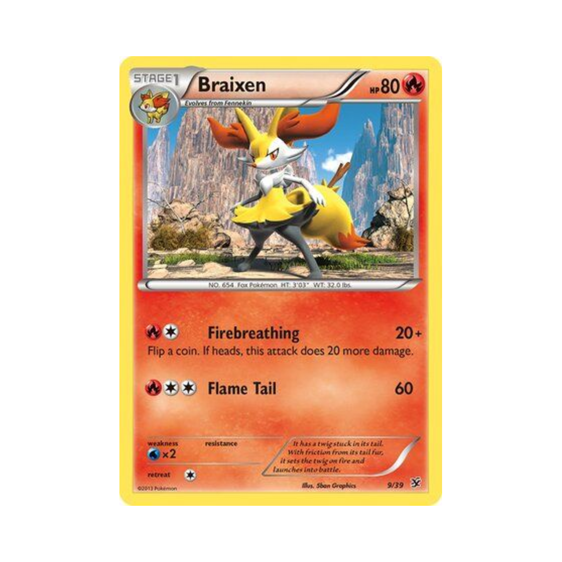 포켓몬 TCG 테르나 칼로스 스타터 세트 (영문판)(Pokemon TCG Braixen Kalos Starter Set (English Ver.)) - 1