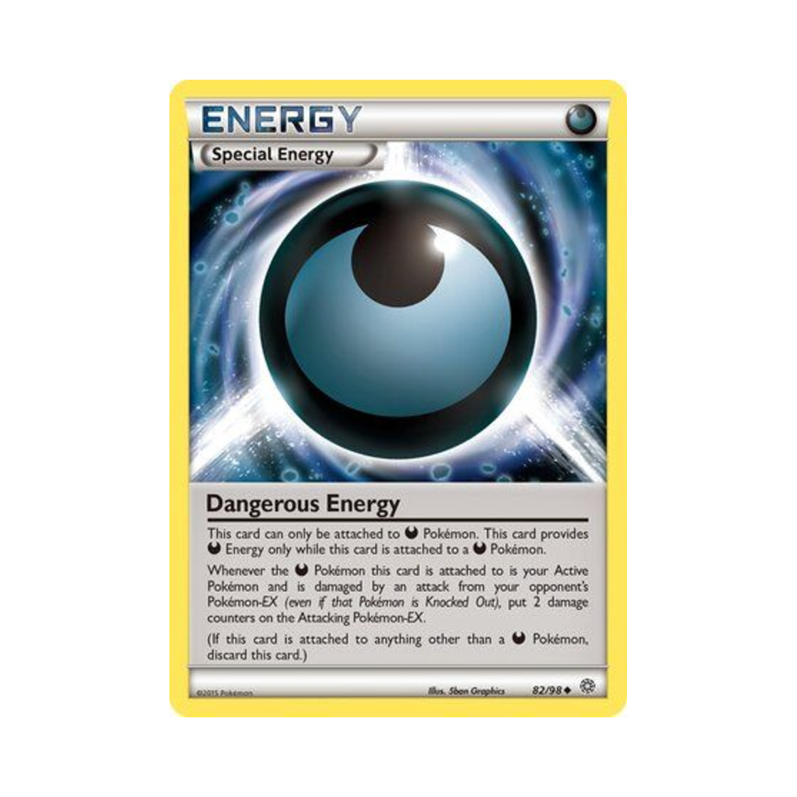 포켓몬 TCG 배드 에너지 U 에인션트 오리진스 (영문판)(Pokemon TCG Dangerous Energy U Ancient Origins (English Ver.)) - 1