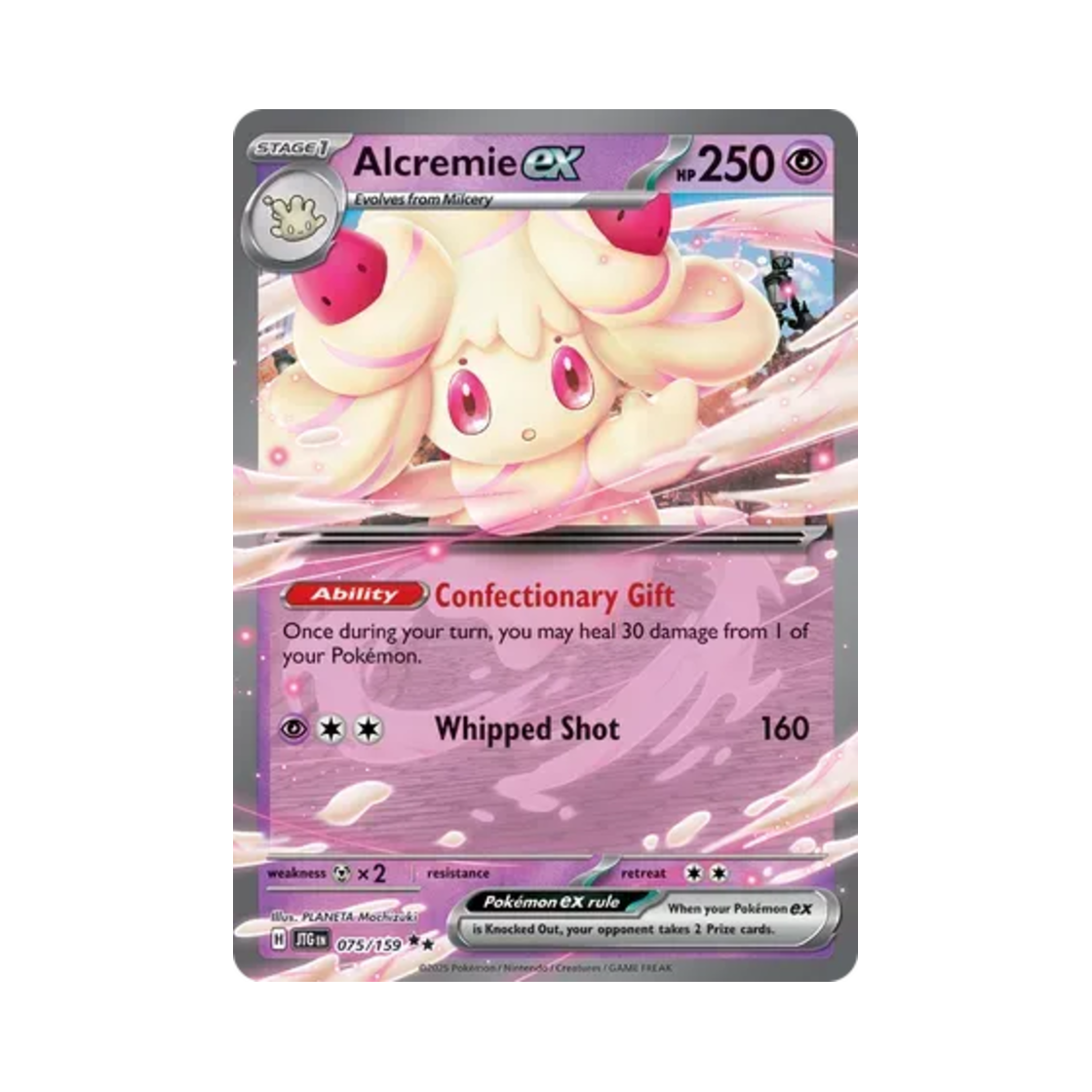 포켓몬 TCG 마휘핑 ex DR 저니 투게더 (영문판)(Pokemon TCG Alcremie ex DR Journey Together (English Ver.)) - 1