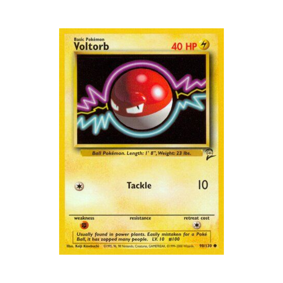 포켓몬 TCG 찌리리공 C 베이스 세트 2 (영문판)(Pokemon TCG Voltorb C Base Set 2 (English Ver.))