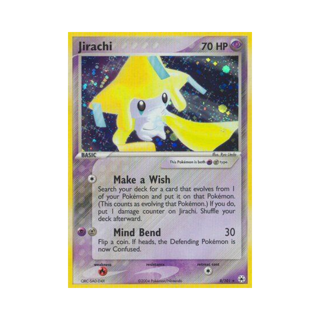 포켓몬 TCG 지라치 RH EX 히든 레전드 (영문판)(Pokemon TCG Jirachi RH EX Hidden Legends (English Ver.)) - 1