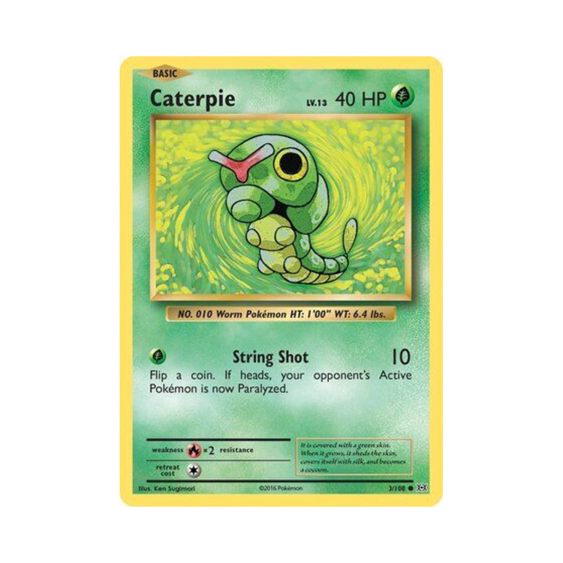 포켓몬 TCG 캐터피 C 에볼루션즈 (영문판)(Pokemon TCG Caterpie C Evolutions (English Ver.)) - 1