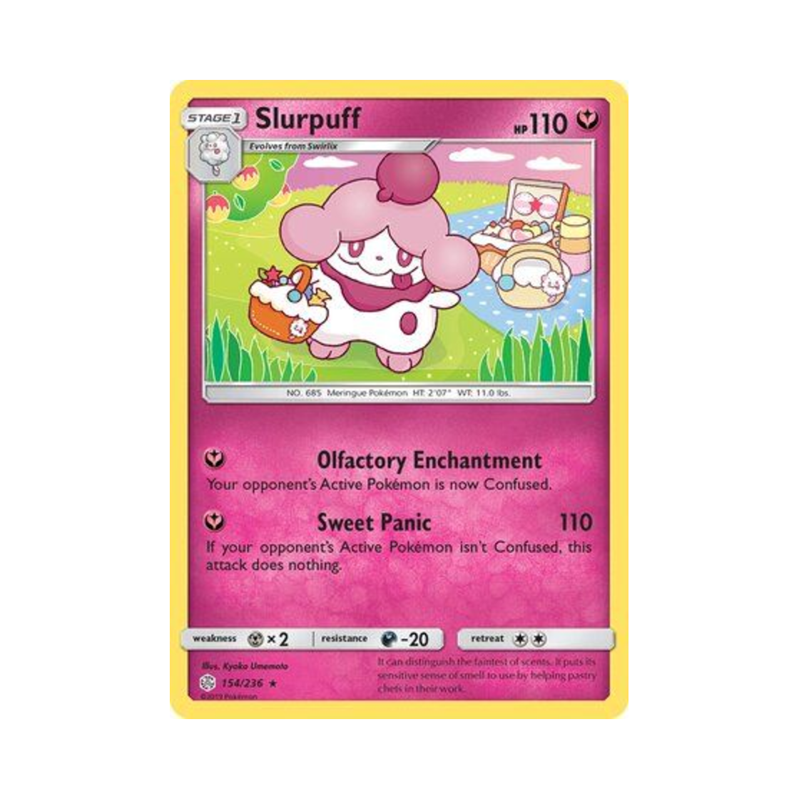 포켓몬 TCG 나루림 R 코스믹 이클립스 (영문판)(Pokemon TCG Slurpuff R Cosmic Eclipse (English Ver.)) - 1