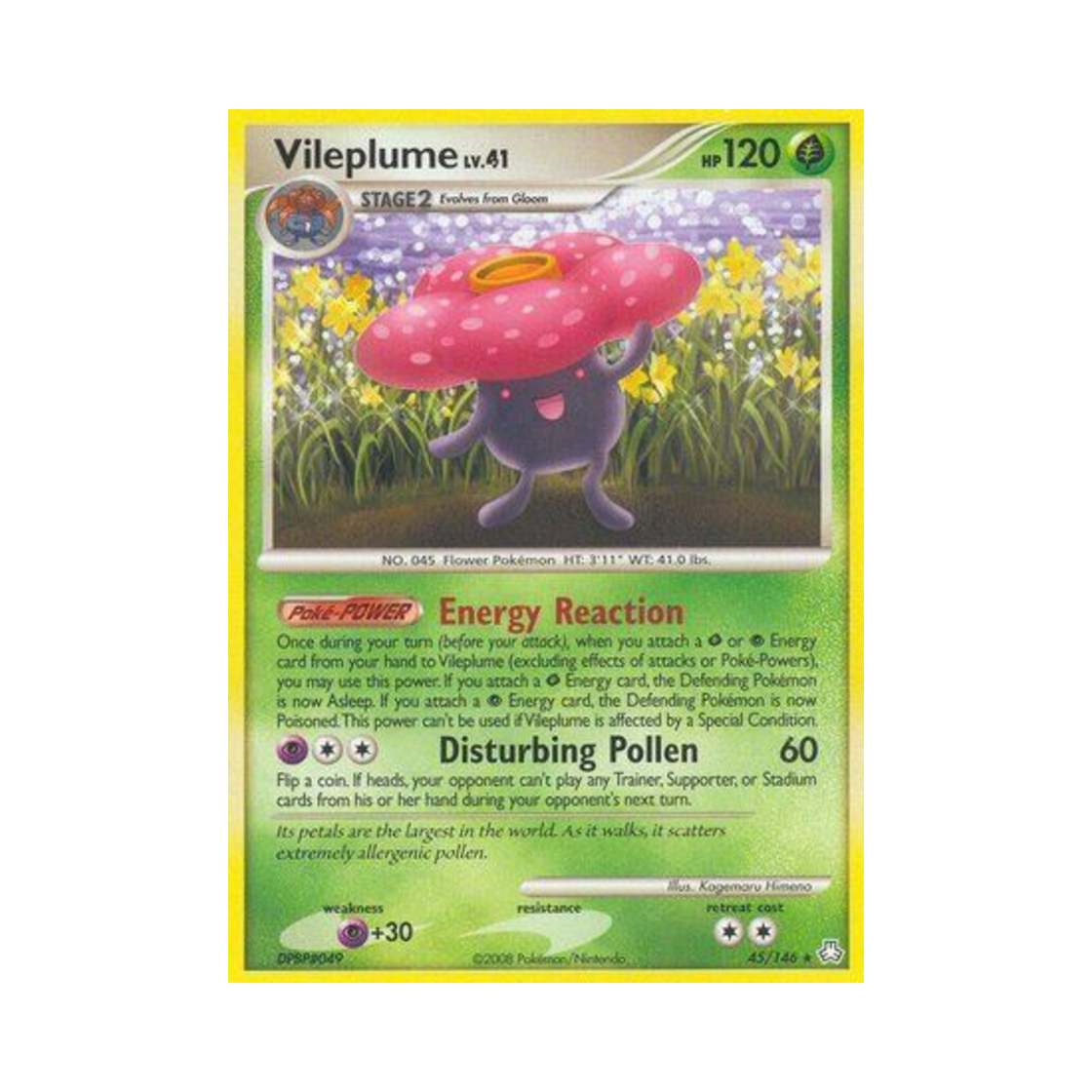 포켓몬 TCG 라플레시아 R 레전드 어웨이크드 (영문판)(Pokemon TCG Vileplume R Legends Awakened (English Ver.)) - 1