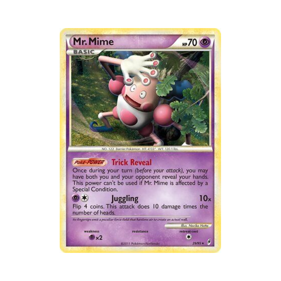 포켓몬 TCG 마임맨 R 콜 오브 레전즈 (영문판)(Pokemon TCG Mr. Mime R Call of Legends (English Ver.)) - 1