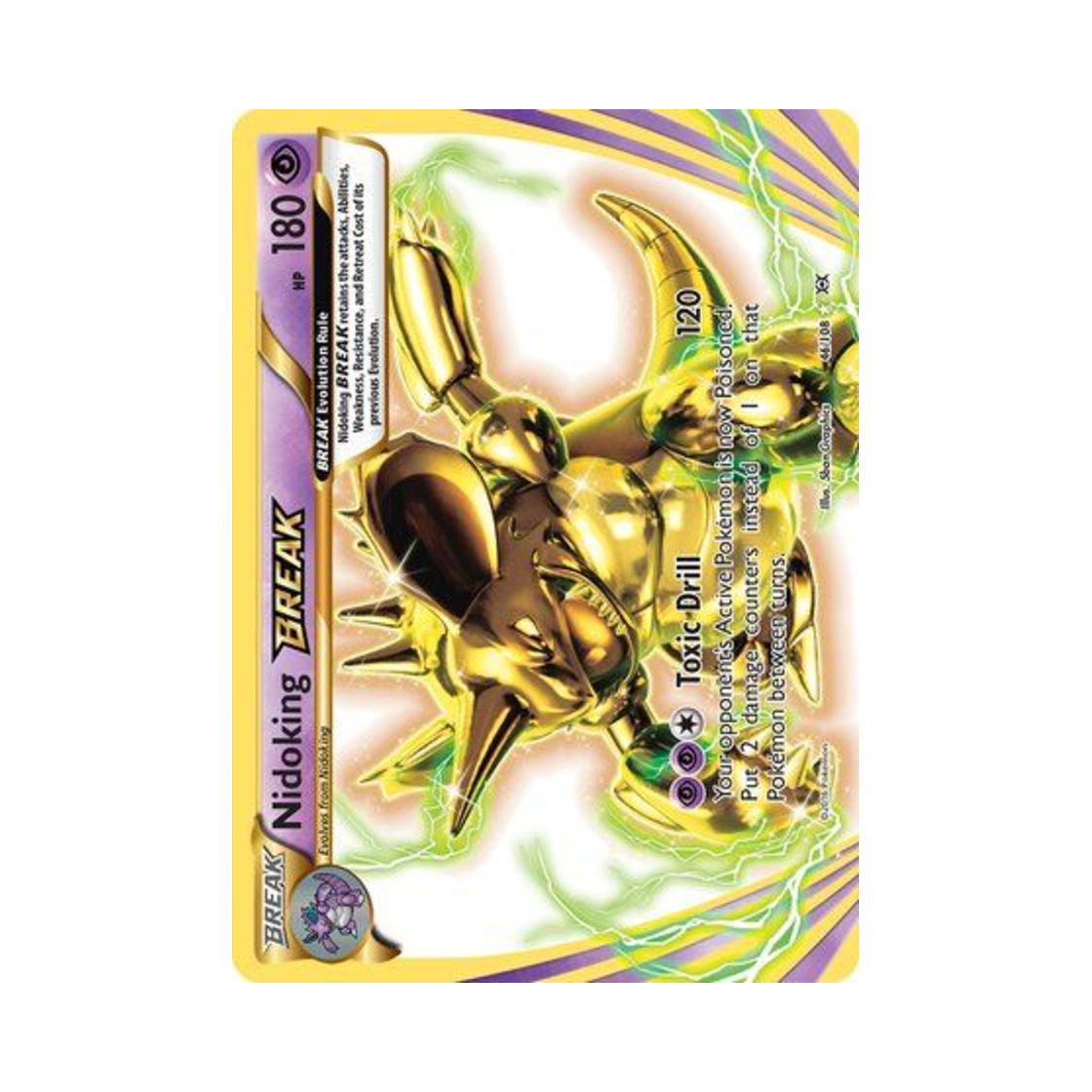 포켓몬 TCG 니드킹 BREAK RB 에볼루션즈 (영문판)(Pokemon TCG Nidoking BREAK RB Evolutions (English Ver.)) - 1