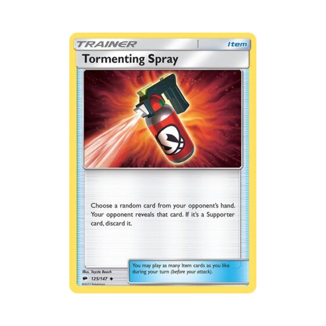 포켓몬 TCG 트집 스프레이 U 버닝 쉐도우 (영문판)(Pokemon TCG Tormenting Spray U Burning Shadows (English Ver.)) - 1