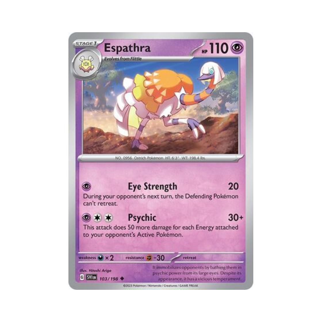 포켓몬 TCG 클레스퍼트라 U 스칼렛 & 바이올렛 (영문판)(Pokemon TCG Espathra U Scarlet & Violet (English Ver.)) - 1