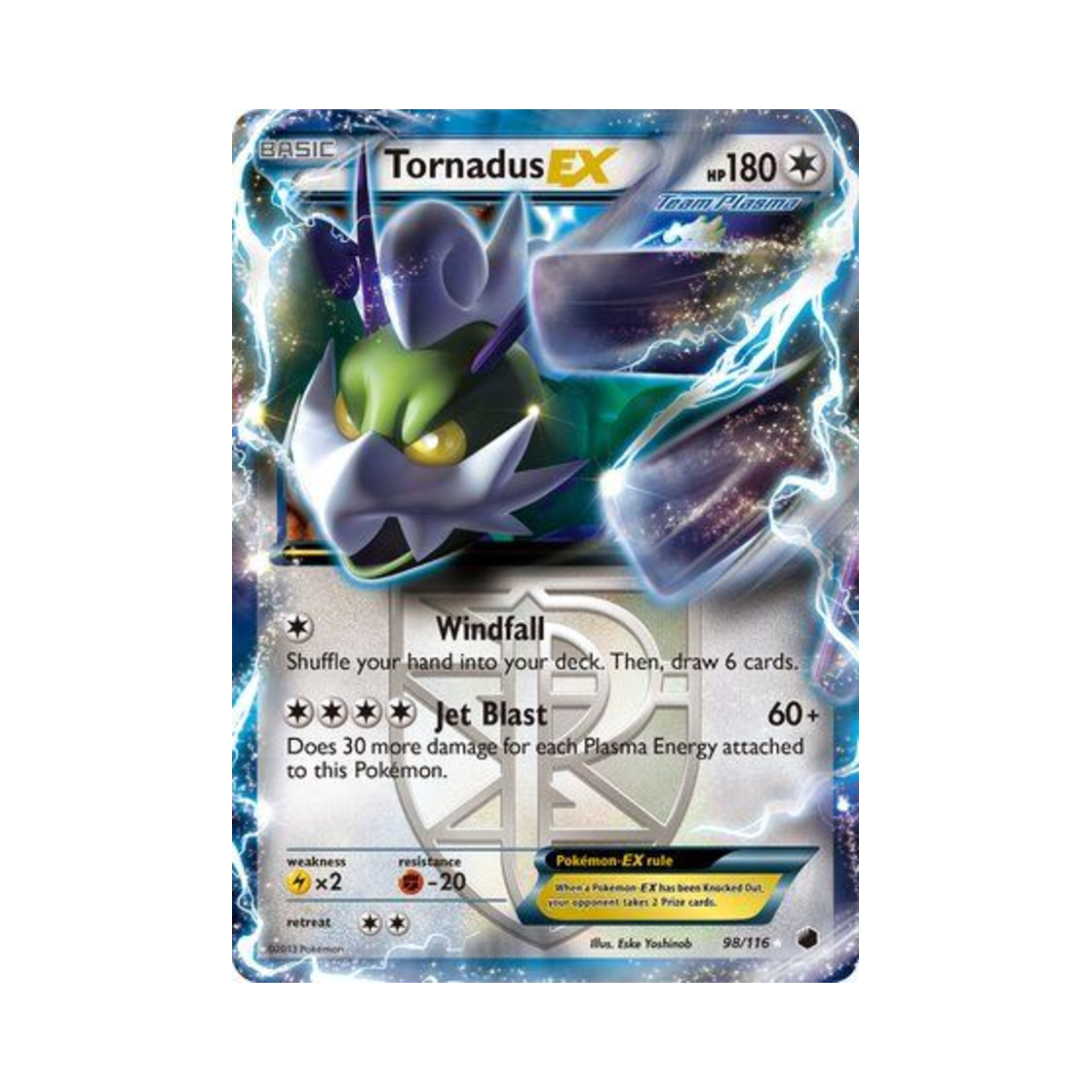 포켓몬 TCG 토네로스 ex RHE 플라스마 프리즈 (영문판)(Pokemon TCG Tornadus ex RHE Plasma Freeze (English Ver.)) - 1