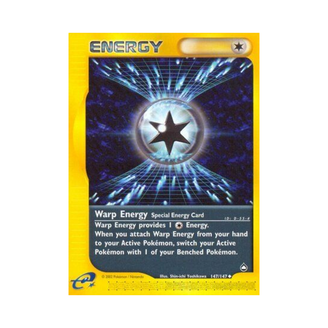 포켓몬 TCG 워프 에너지 U 아쿠아폴리스 (영문판)(Pokemon TCG Warp Energy U Aquapolis (English Ver.)) - 1