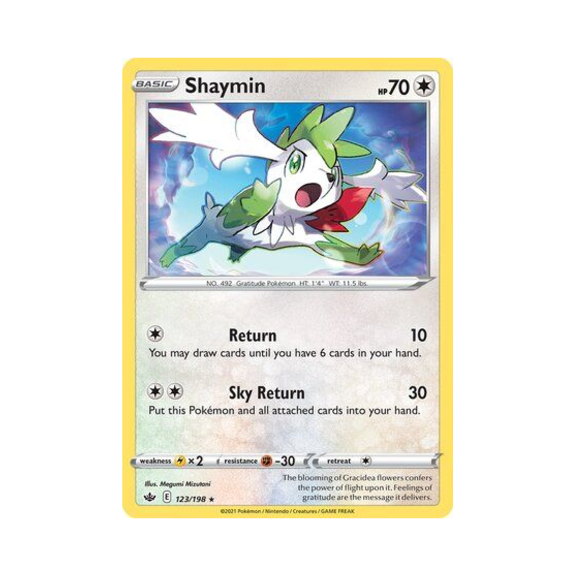 포켓몬 TCG 쉐이미 RH 칠링 레인 (영문판)(Pokemon TCG Shaymin RH Chilling Reign (English Ver.)) - 1