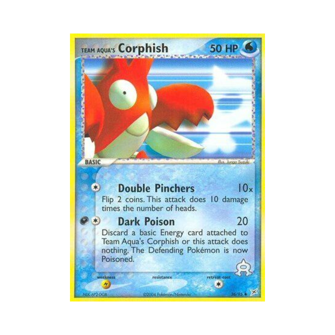 포켓몬 TCG 아쿠아단의 가재군 U EX 마그마단 vs 아쿠아단 (영문판)(Pokemon TCG Team Aqua's Corphish U EX Team Magma vs Team Aqua (English Ver.)) - 1
