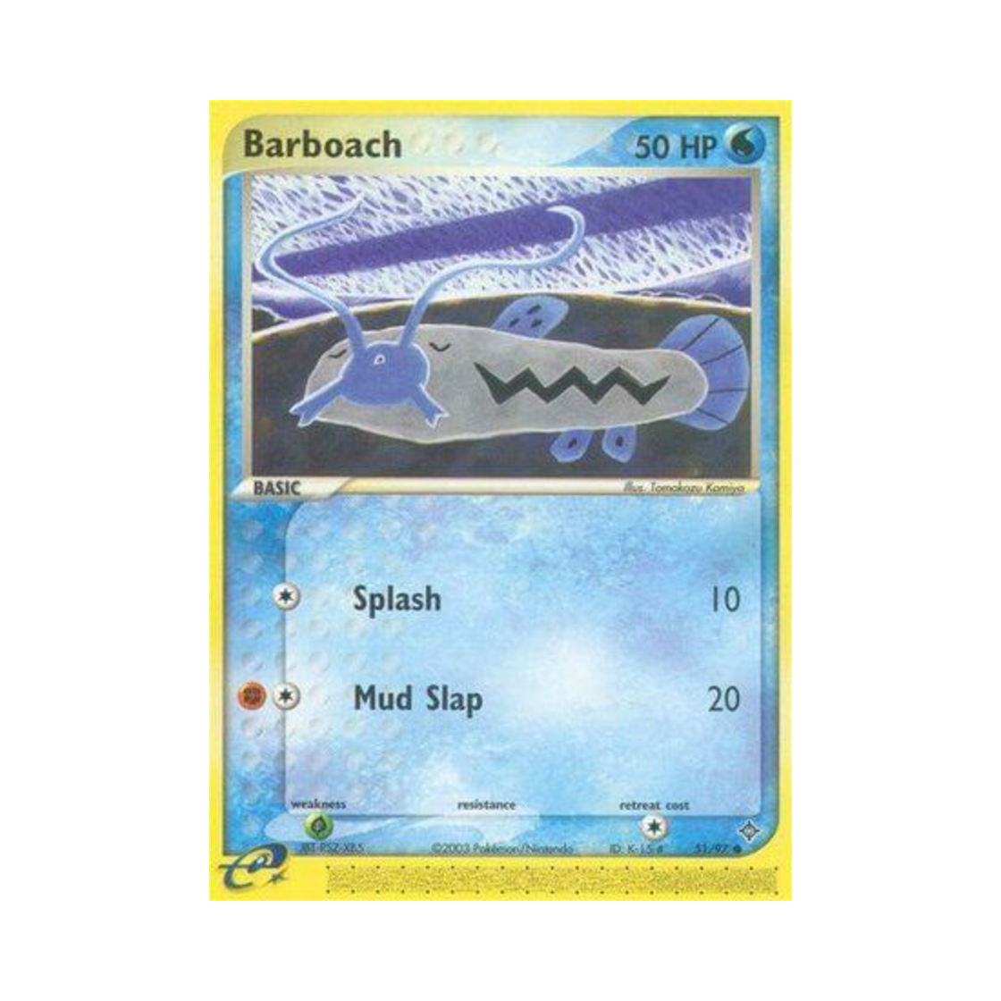 포켓몬 TCG 미꾸리 C EX 드래곤 (영문판)(Pokemon TCG Barboach C EX Dragon (English Ver.)) - 1