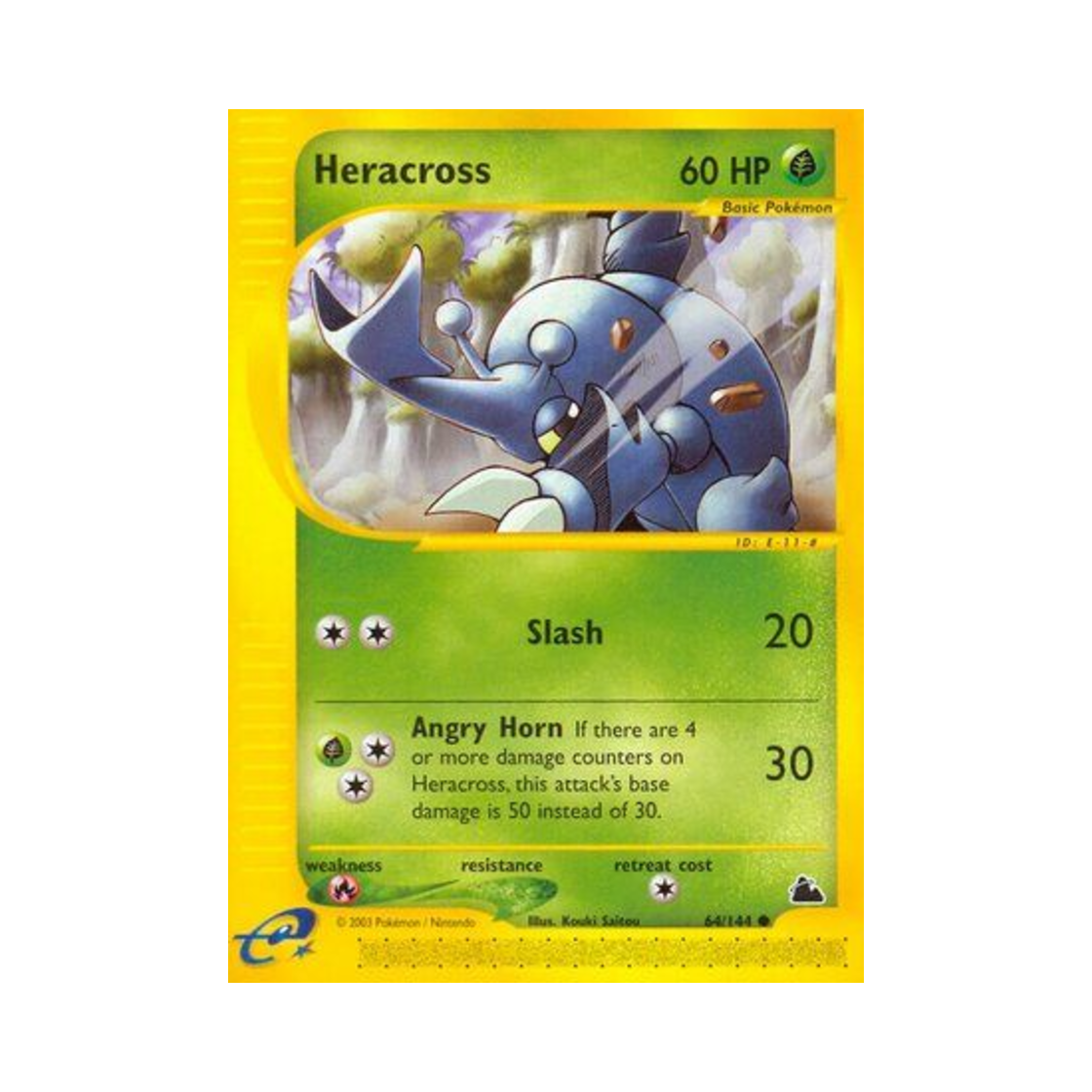 포켓몬 TCG 헤라크로스 C 스카이리지 (영문판)(Pokemon TCG Heracross C Skyridge (English Ver.)) - 1
