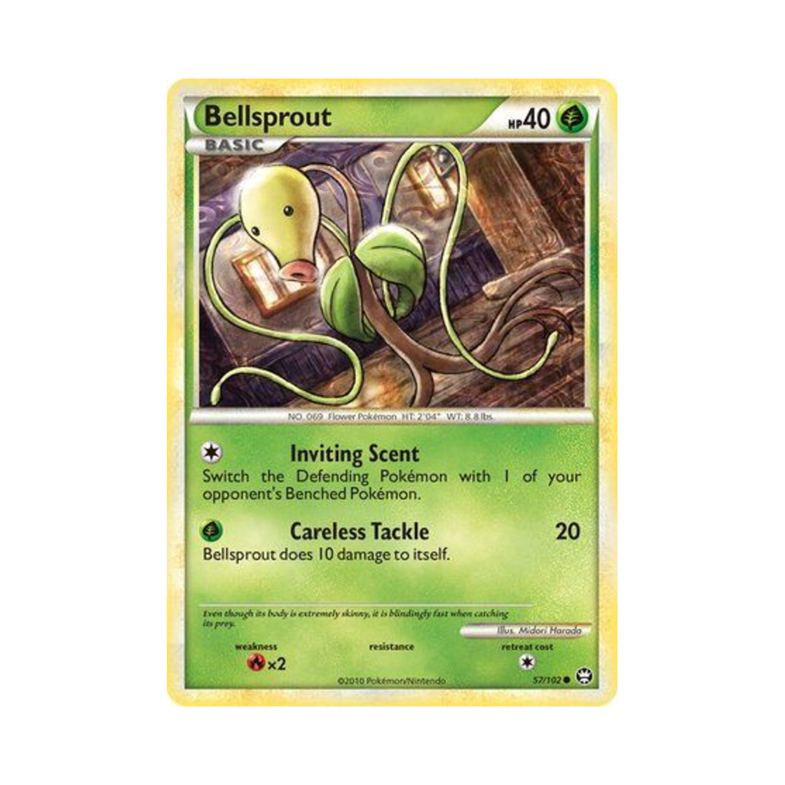 포켓몬 TCG 모다피 C 트라이엄펀트 (영문판)(Pokemon TCG Bellsprout C Triumphant (English Ver.)) - 1