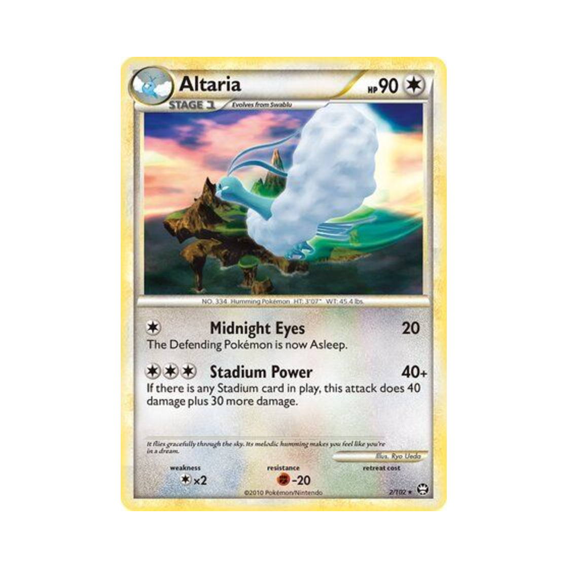 포켓몬 TCG 파비코리 RH 트라이엄펀트 (영문판)(Pokemon TCG Altaria RH Triumphant (English Ver.)) - 1