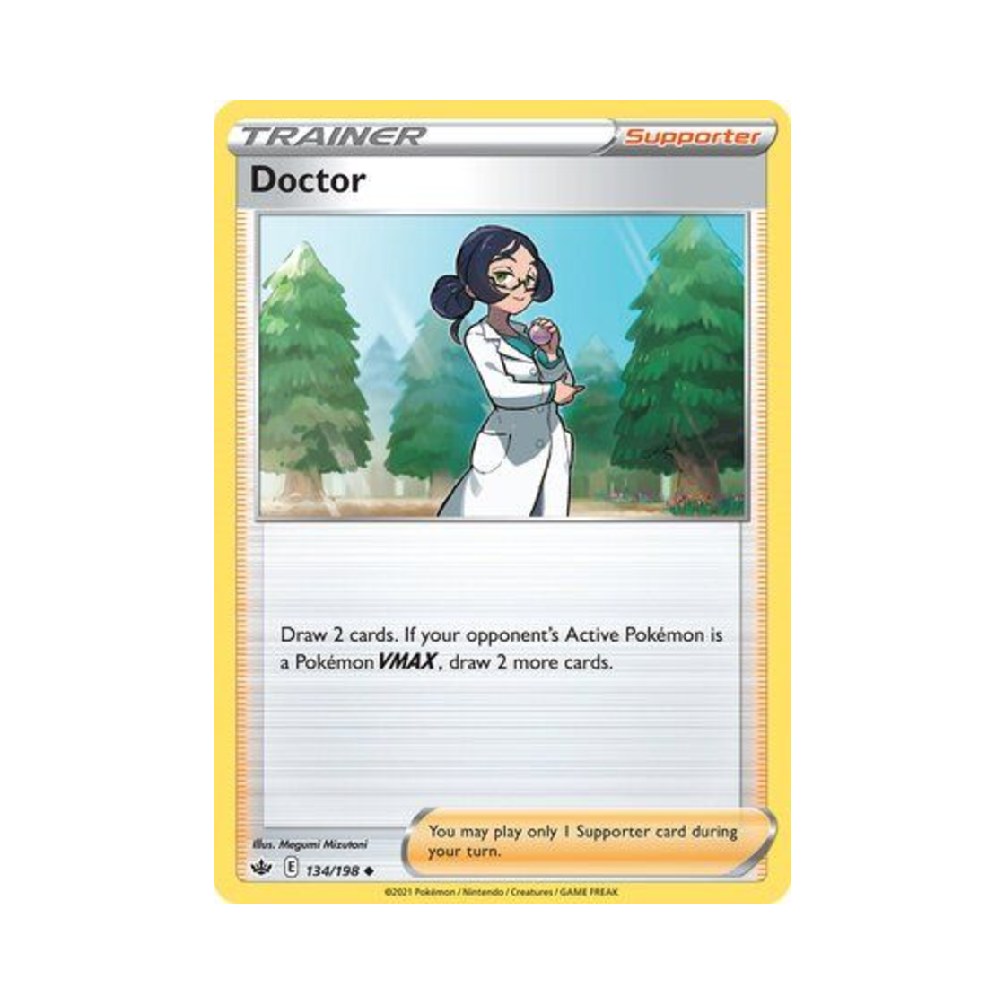 포켓몬 TCG 의사 U 칠링 레인 (영문판)(Pokemon TCG Doctor U Chilling Reign (English Ver.))