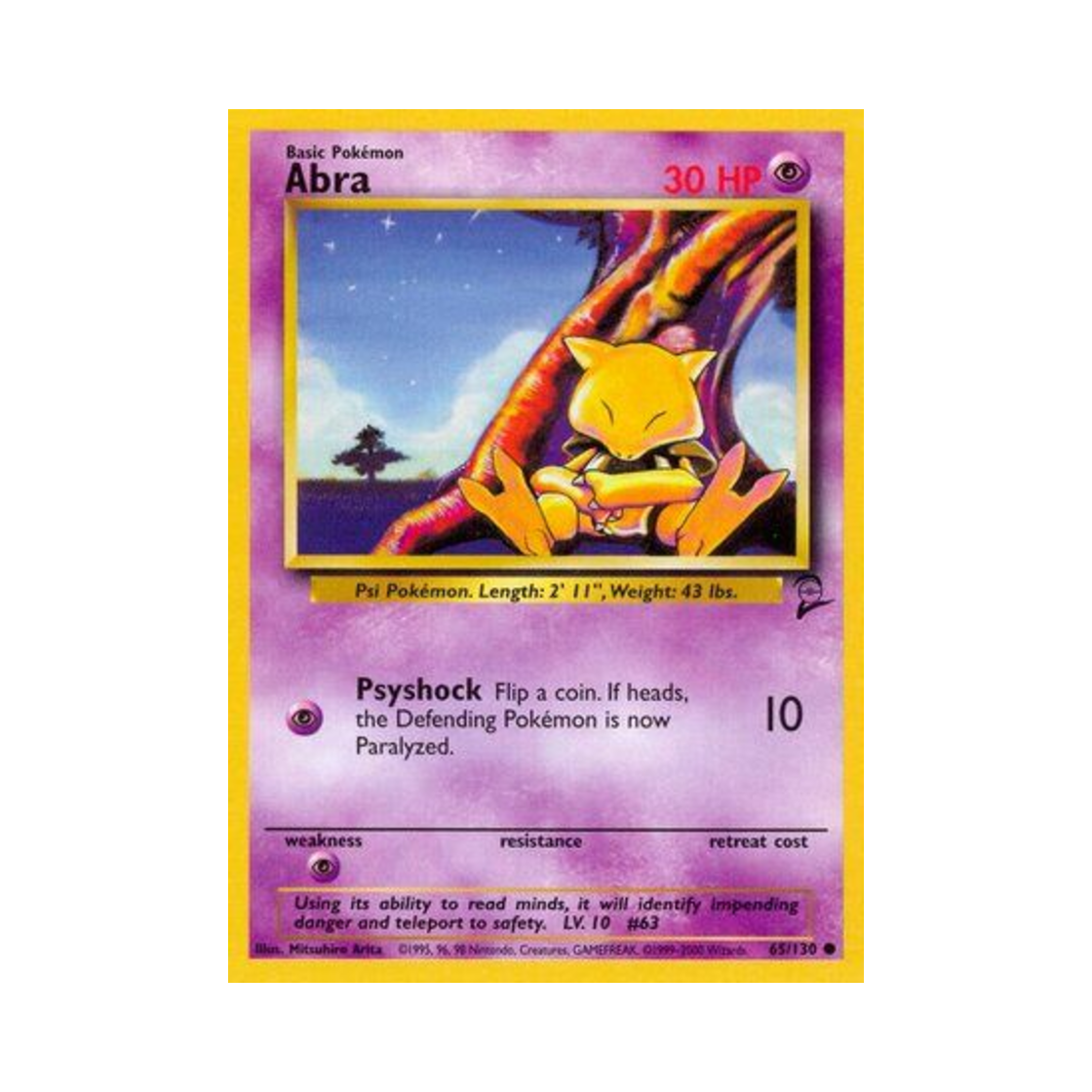 포켓몬 TCG 캐이시 C 베이스 세트 2 (영문판)(Pokemon TCG Abra C Base Set 2 (English Ver.)) - 1