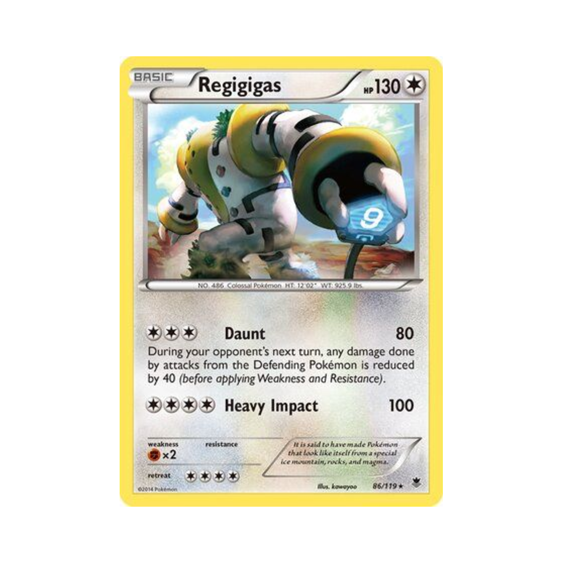포켓몬 TCG 레지기가스 RH 팬텀 포스 (영문판)(Pokemon TCG Regigigas RH Phantom Forces (English Ver.)) - 1