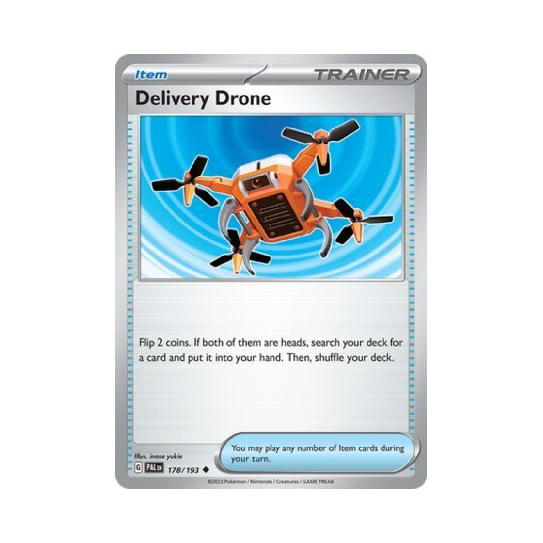 포켓몬 TCG 딜리버리드론 U 팔데아 이볼브드 (영문판)(Pokemon TCG Delivery Drone U Paldea Evolved (English Ver.)) - 1