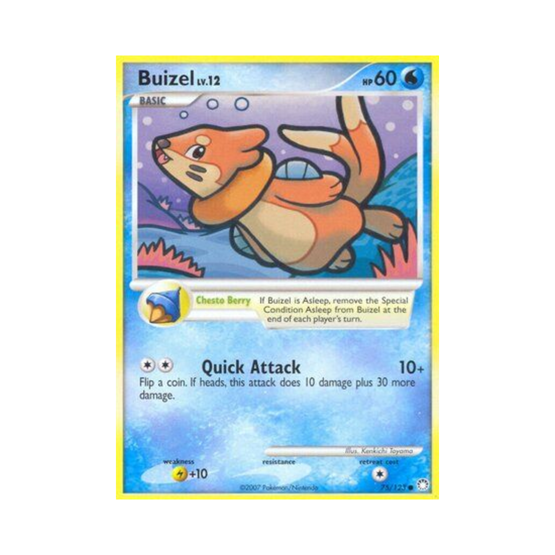 포켓몬 TCG 브이젤 C 미스터리어스 트레져스 (영문판)(Pokemon TCG Buizel C Mysterious Treasures (English Ver.)) - 1