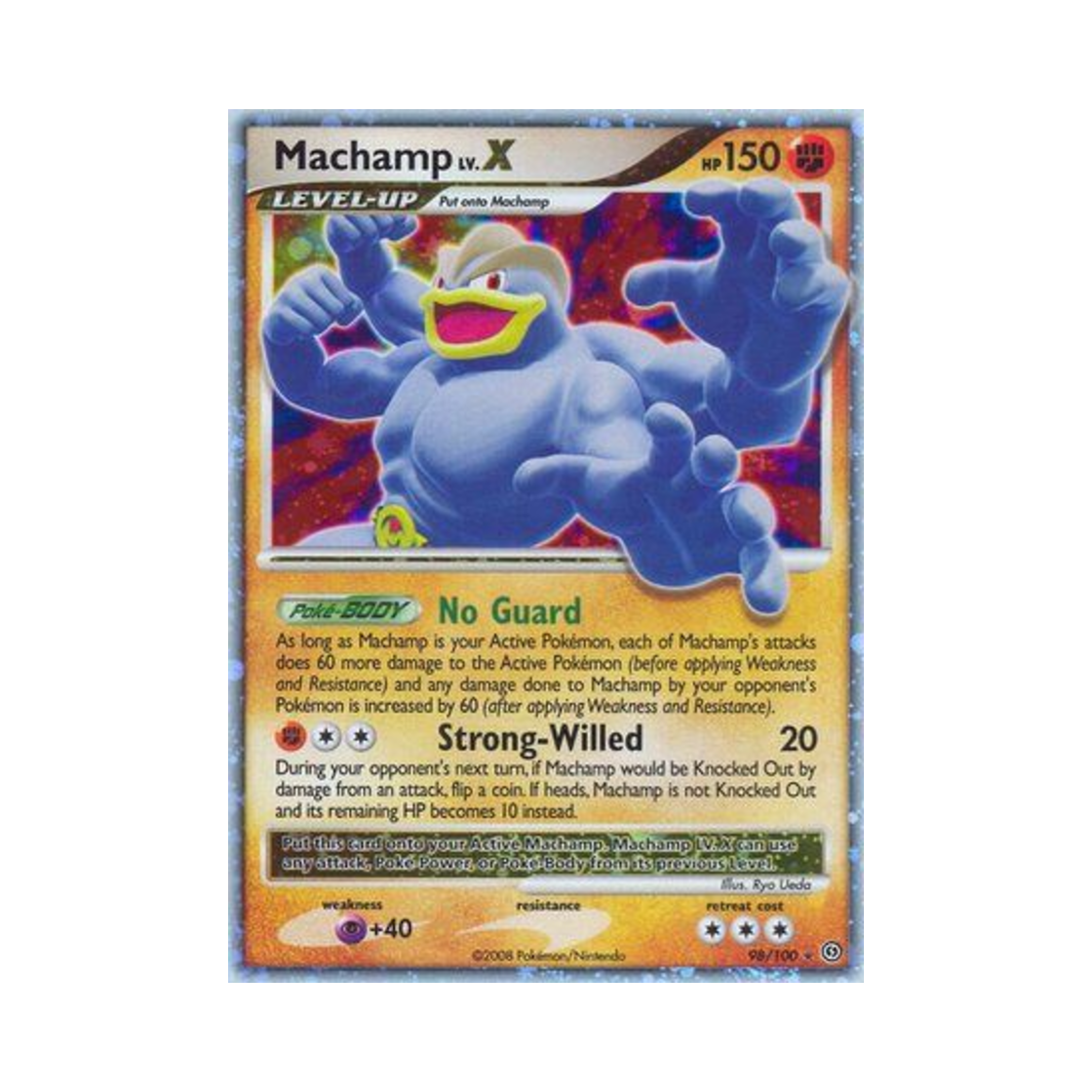 포켓몬 TCG 괴력몬 LV.X RHL 스톰프론트 (영문판)(Pokemon TCG Machamp LV.X RHL Stormfront (English Ver.)) - 1