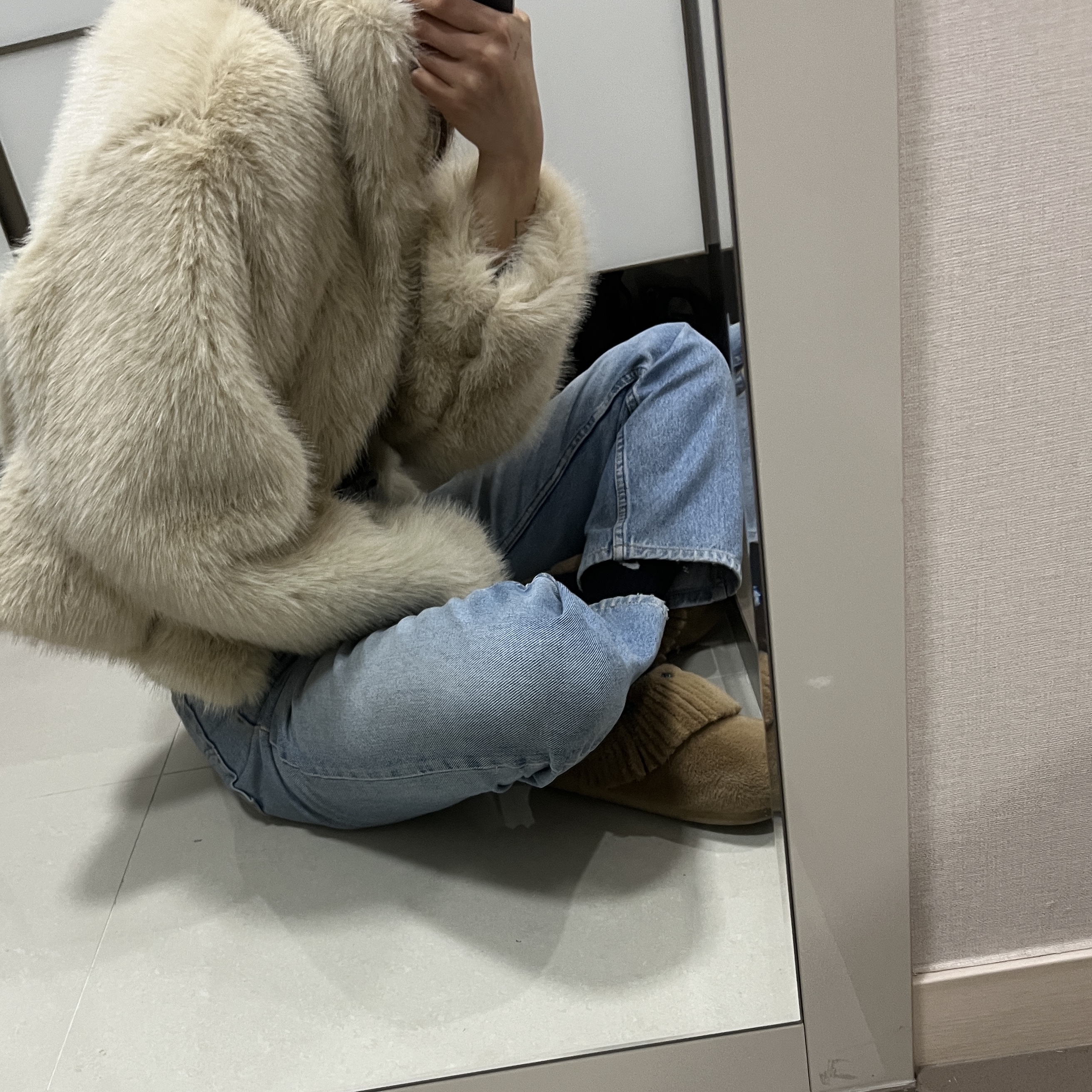 Ferker Tico Deep Beige 착용 스타일 - 2