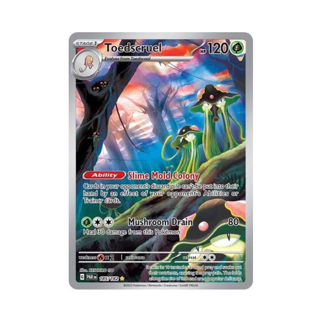 포켓몬 TCG 육파리 IR 파라독스 리프트 (영문판)(Pokemon TCG Toedscruel IR Paradox Rift (English Ver.)) - 1