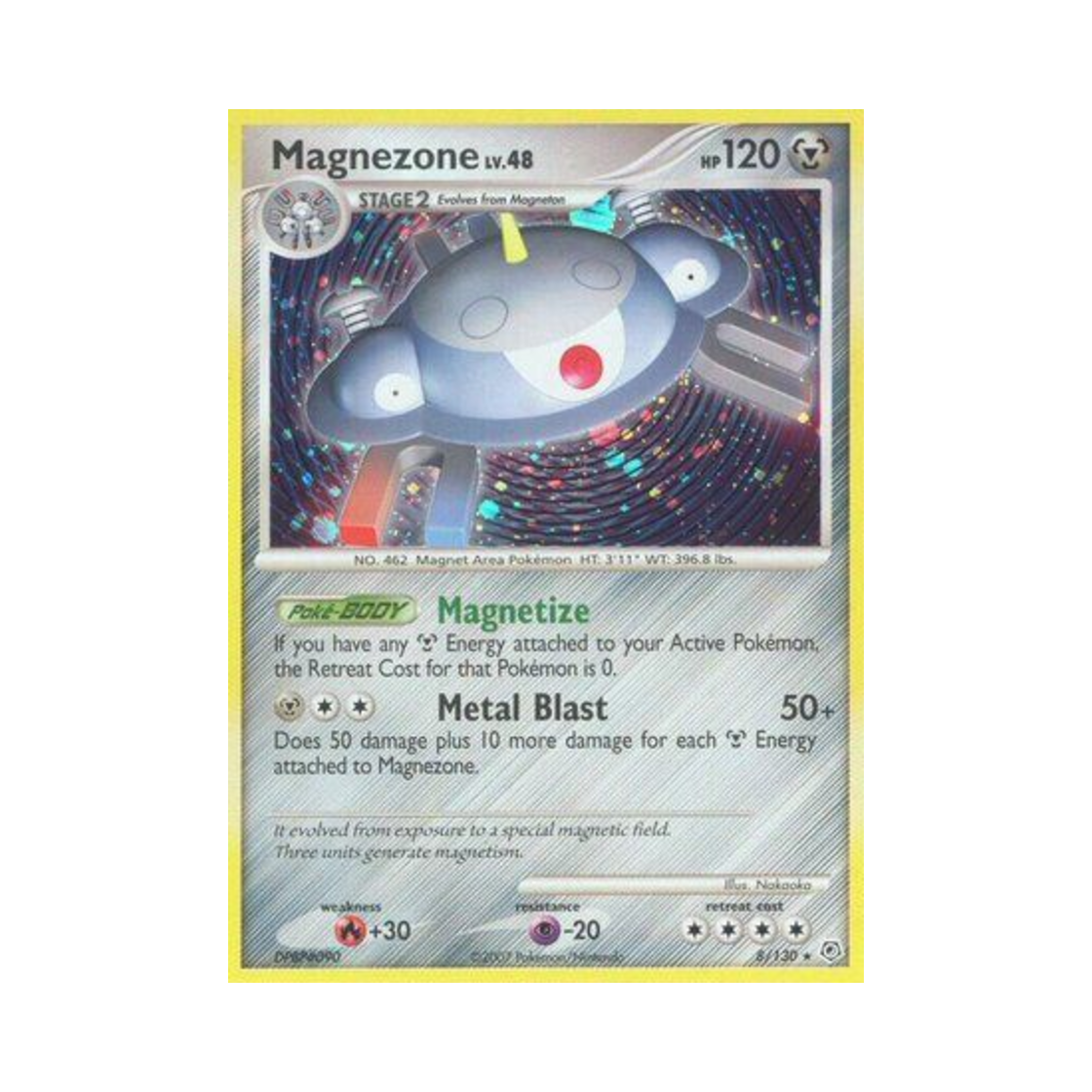포켓몬 TCG 자포코일 RH 다이아몬드 & 펄 (영문판)(Pokemon TCG Magnezone RH Diamond & Pearl (English Ver.))