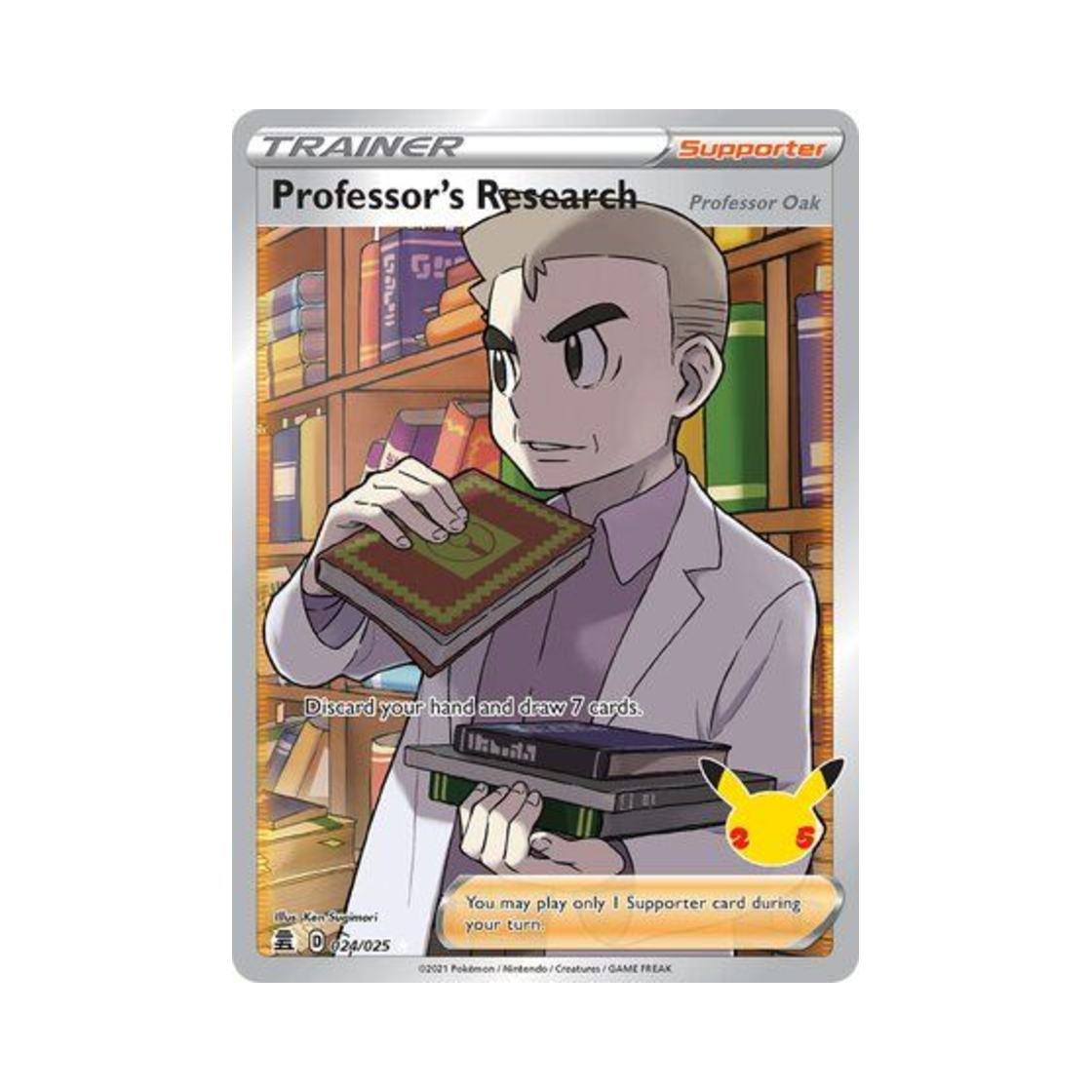 CEL024/025 Pokemon TCG Professor's Research RU Celebrations (English Ver.)