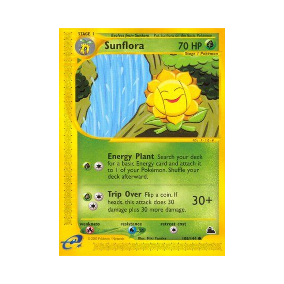 포켓몬 TCG 해루미 C 스카이리지 (영문판)(Pokemon TCG Sunflora C Skyridge (English Ver.)) - 1