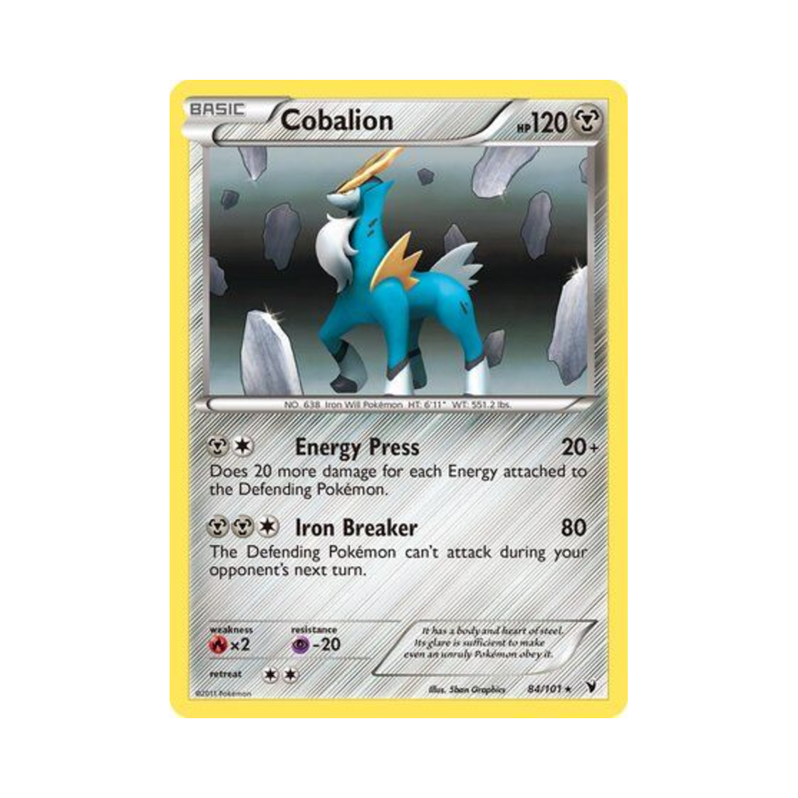 포켓몬 TCG 코바르온 RH 노블 빅토리스 (영문판)(Pokemon TCG Cobalion RH Noble Victories (English Ver.)) - 1