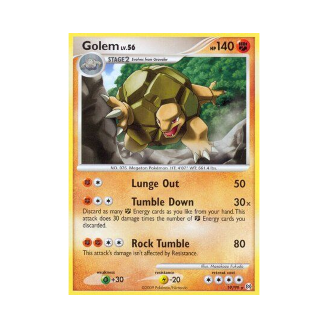 포켓몬 TCG 딱구리 R 아르세우스 (영문판)(Pokemon TCG Golem R Arceus (English Ver.)) - 1