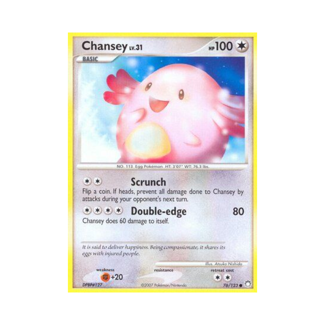 포켓몬 TCG 럭키 C 미스터리어스 트레져스 (영문판)(Pokemon TCG Chansey C Mysterious Treasures (English Ver.)) - 1