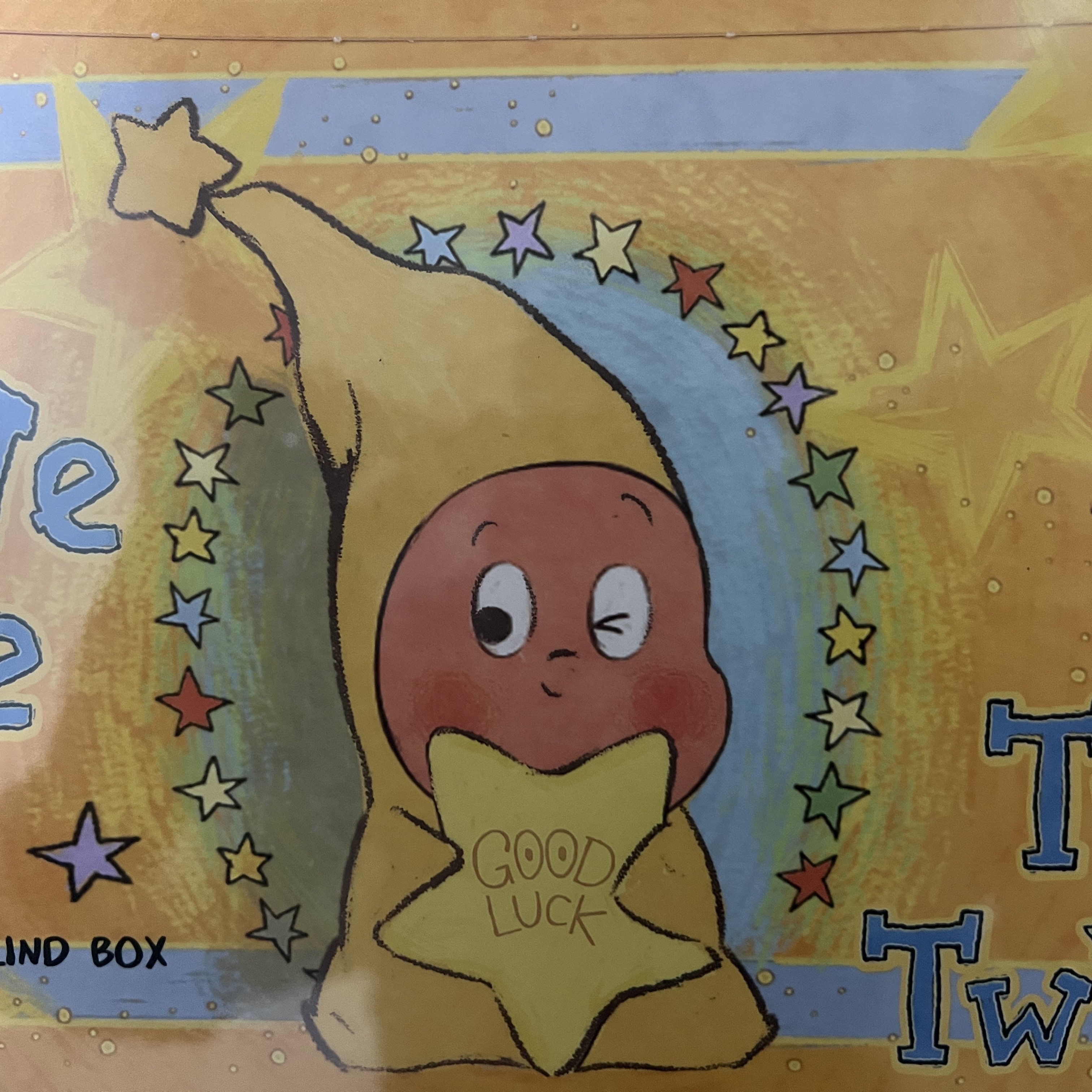 Pop Mart We Are Twinkle Twinkle Little Stars Series Plush Keyring Sealed Case (6 Blind Boxes) 착용 스타일