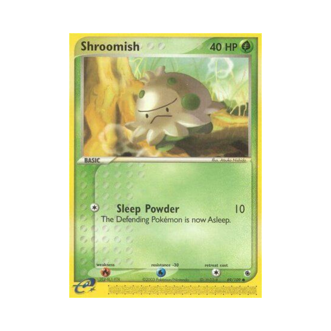 포켓몬 TCG 버섯꼬 C EX 루비 & 사파이어 (영문판)(Pokemon TCG Shroomish C EX Ruby & Sapphire (English Ver.)) - 1