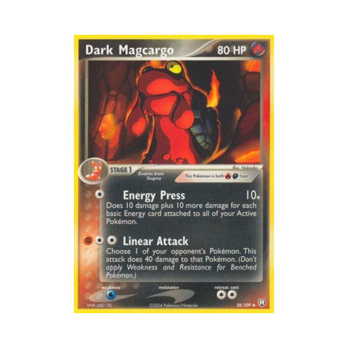 포켓몬 TCG 다크 마그카르고 U EX 로켓단 리턴즈 (영문판)(Pokemon TCG Dark Magcargo U EX Team Rocket Returns (English Ver.)) - 1