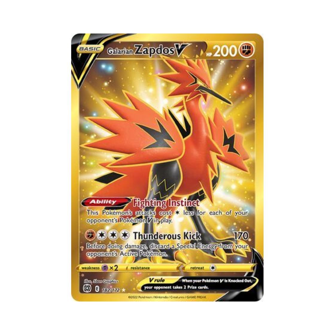 포켓몬 TCG 가라르 썬더 V RS 브릴리언트 스타즈 (영문판)(Pokemon TCG Galarian Zapdos V RS Brilliant Stars (English Ver.)) - 1
