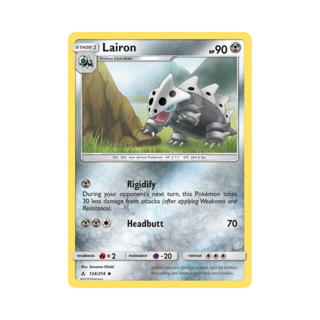 포켓몬 TCG 갱도라 U 언브로큰 본즈 (영문판)(Pokemon TCG Lairon U Unbroken Bonds (English Ver.)) - 1