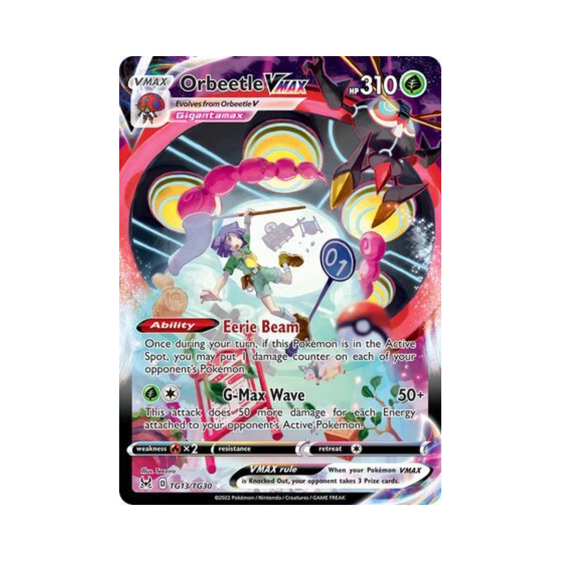포켓몬 TCG 이올브 VMAX HRV 로스트 오리진 (영문판)(Pokemon TCG Orbeetle VMAX HRV Lost Origin (English Ver.)) - 1