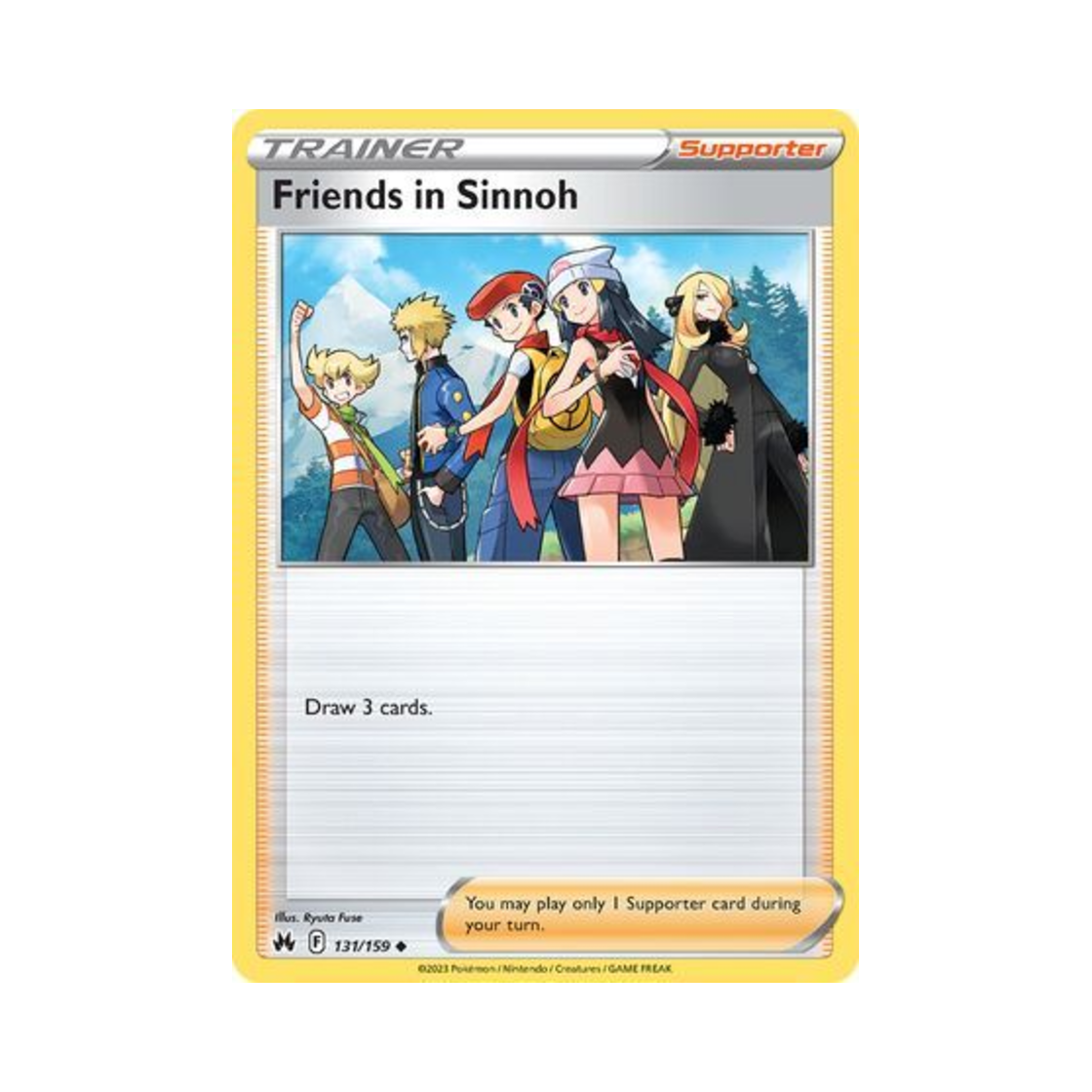 포켓몬 TCG 신오의 동료들 U 크라운 제니스 (영문판)(Pokemon TCG Friends in Sinnoh U Crown Zenith (English Ver.)) - 1