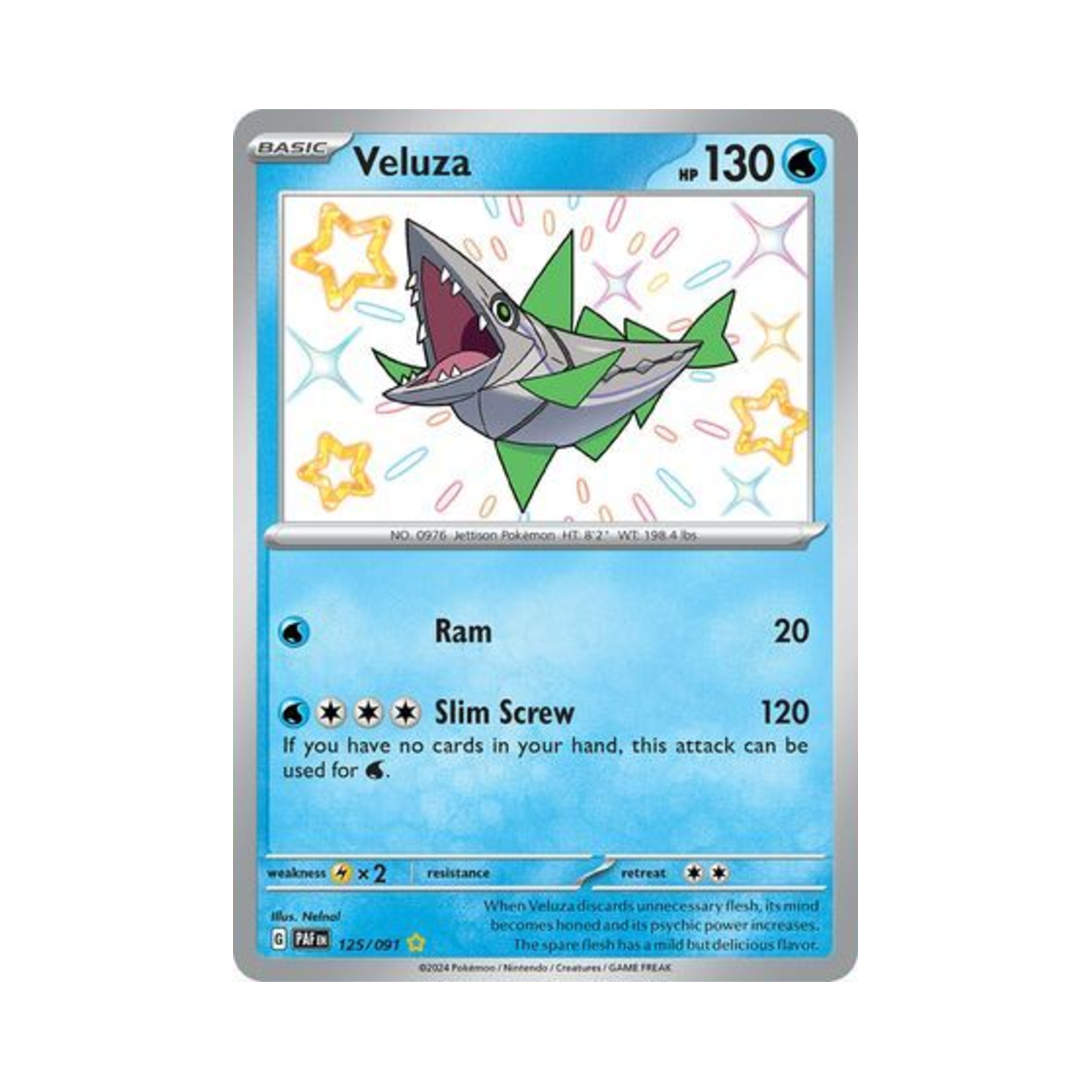 포켓몬 TCG 가비루사 SR 팔데아 페이트 (영문판)(Pokemon TCG Veluza SR Paldean Fates (English Ver.)) - 1