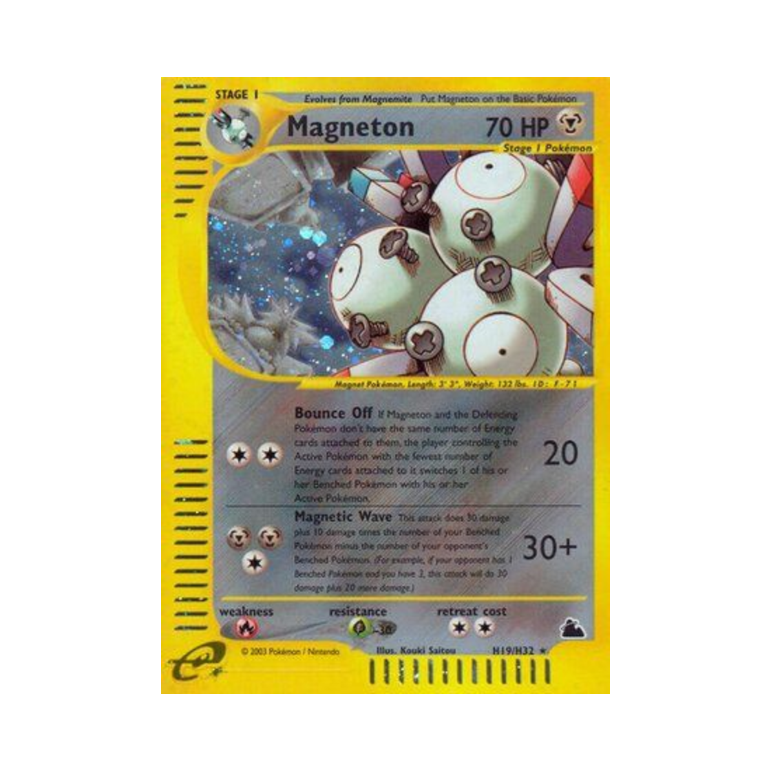 포켓몬 TCG 레어코일 RH 스카이리지 (영문판)(Pokemon TCG Magneton RH Skyridge (English Ver.))