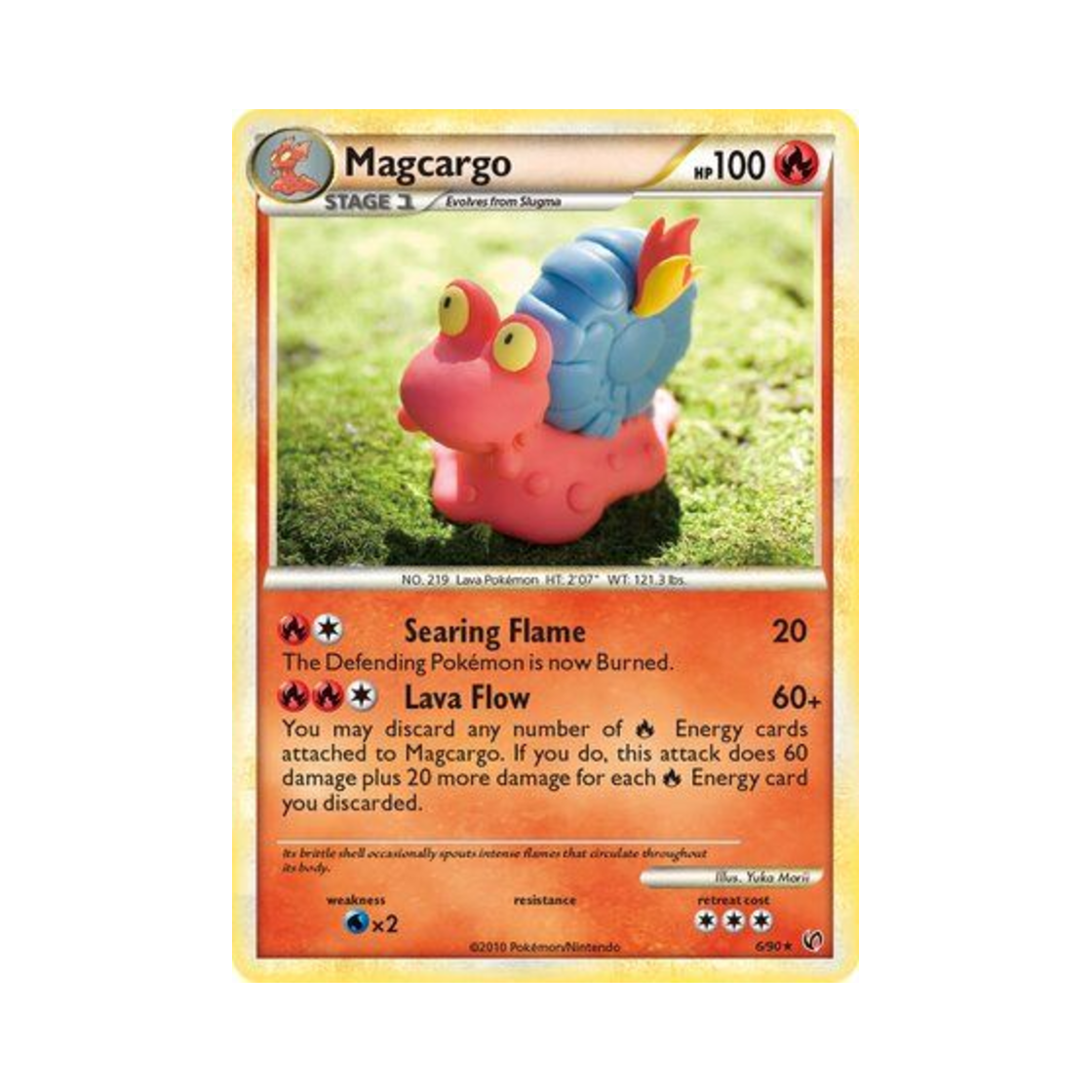 포켓몬 TCG 마그카르고 RH 언던티드 (영문판)(Pokemon TCG Magcargo RH Undaunted (English Ver.)) - 1