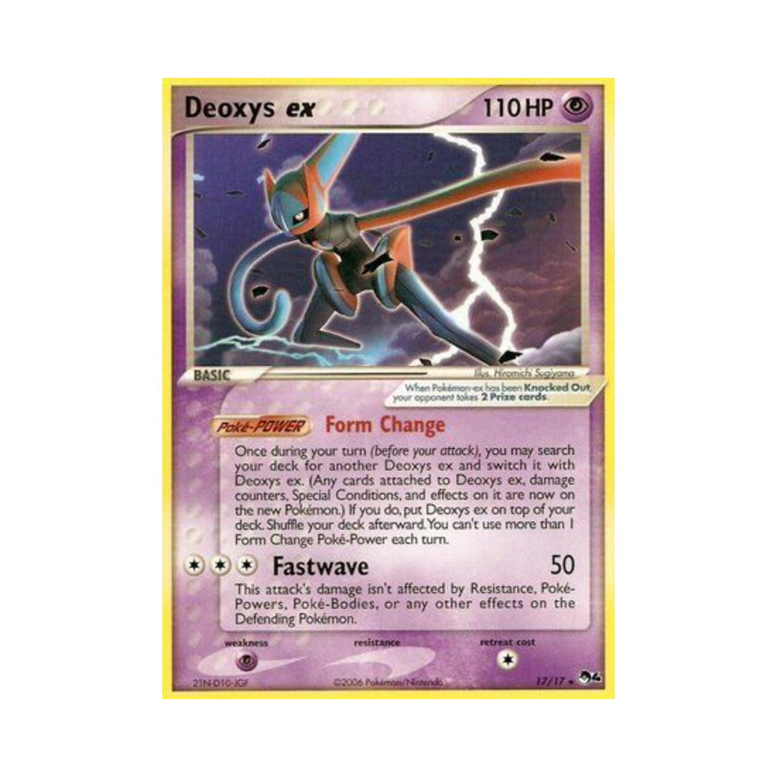 포켓몬 TCG 테오키스 ex R 팝 시리즈 4 (영문판)(Pokemon TCG Deoxys ex R POP Series 4 (English Ver.)) - 1