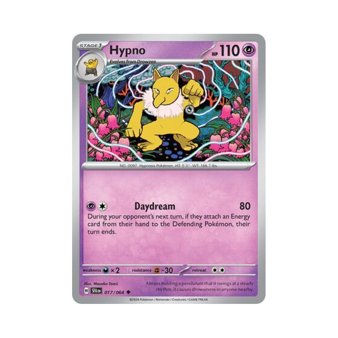 포켓몬 TCG 슬리퍼 U 슈라우디드 페이블 (영문판)(Pokemon TCG Hypno U Shrouded Fable (English Ver.)) - 1