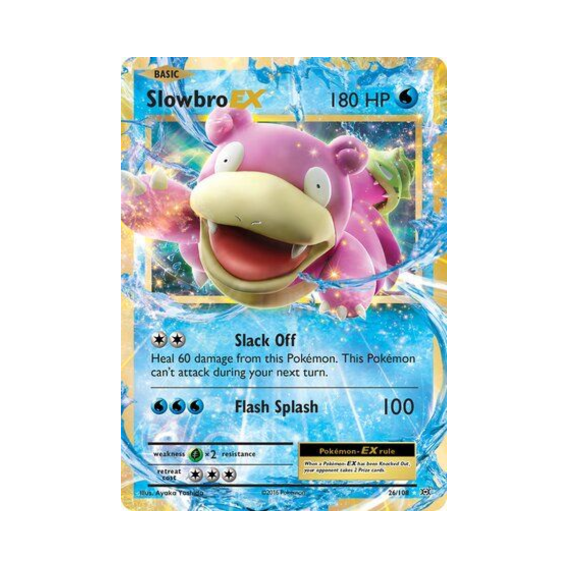 포켓몬 TCG 야도란 EX RHE 에볼루션즈 (영문판)(Pokemon TCG Slowbro EX RHE Evolutions (English Ver.))