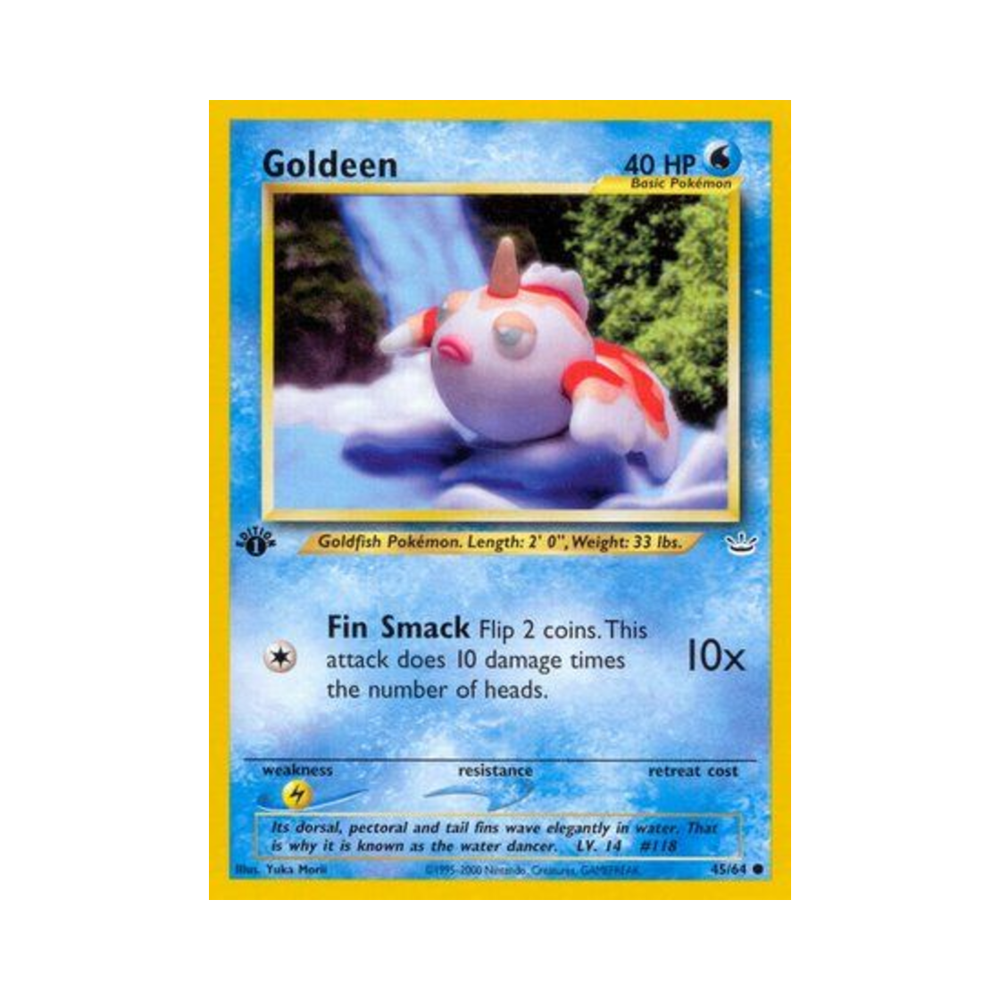 포켓몬 TCG 콘치 C 네오 레버레이션 (영문판)(Pokemon TCG Goldeen C Neo Revelation (English Ver.)) - 1