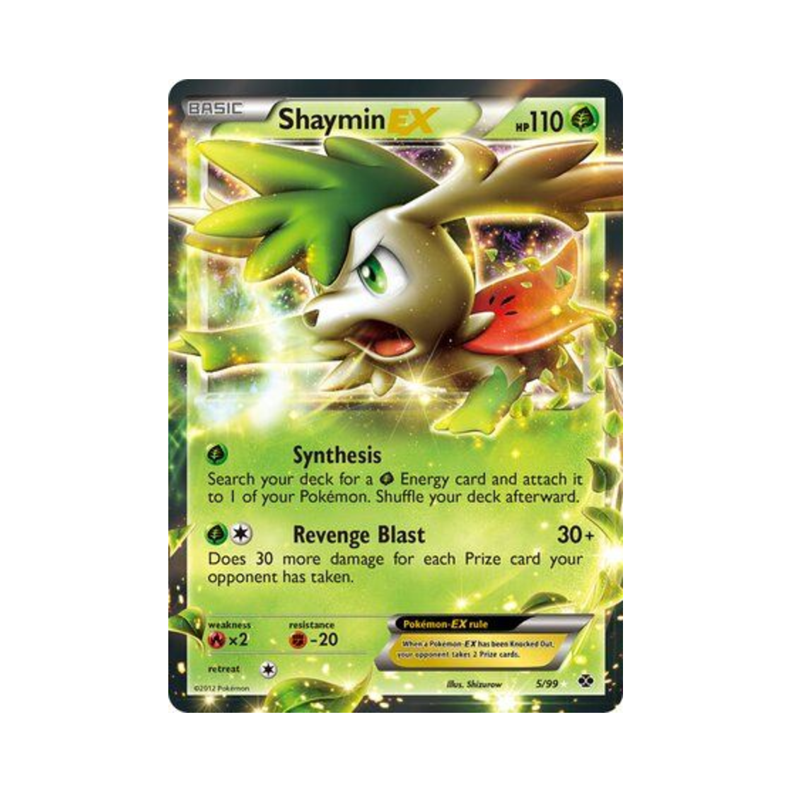 포켓몬 TCG 쉐이미 ex RHE 넥스트 데스티니스 (영문판)(Pokemon TCG Shaymin ex RHE Next Destinies (English Ver.)) - 1