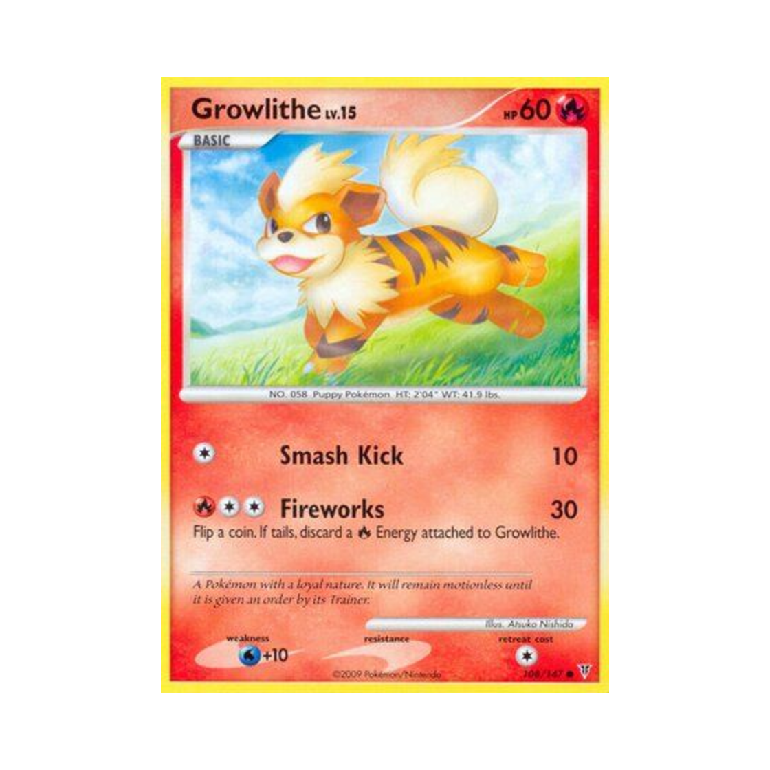 포켓몬 TCG 가디 C 슈프림 빅터스 (영문판)(Pokemon TCG Growlithe C Supreme Victors (English Ver.)) - 1